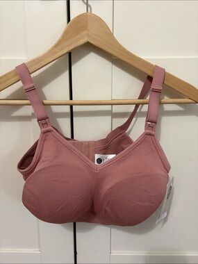 New Bravado Pink Wireless Nursing - Body Silk Seamless
